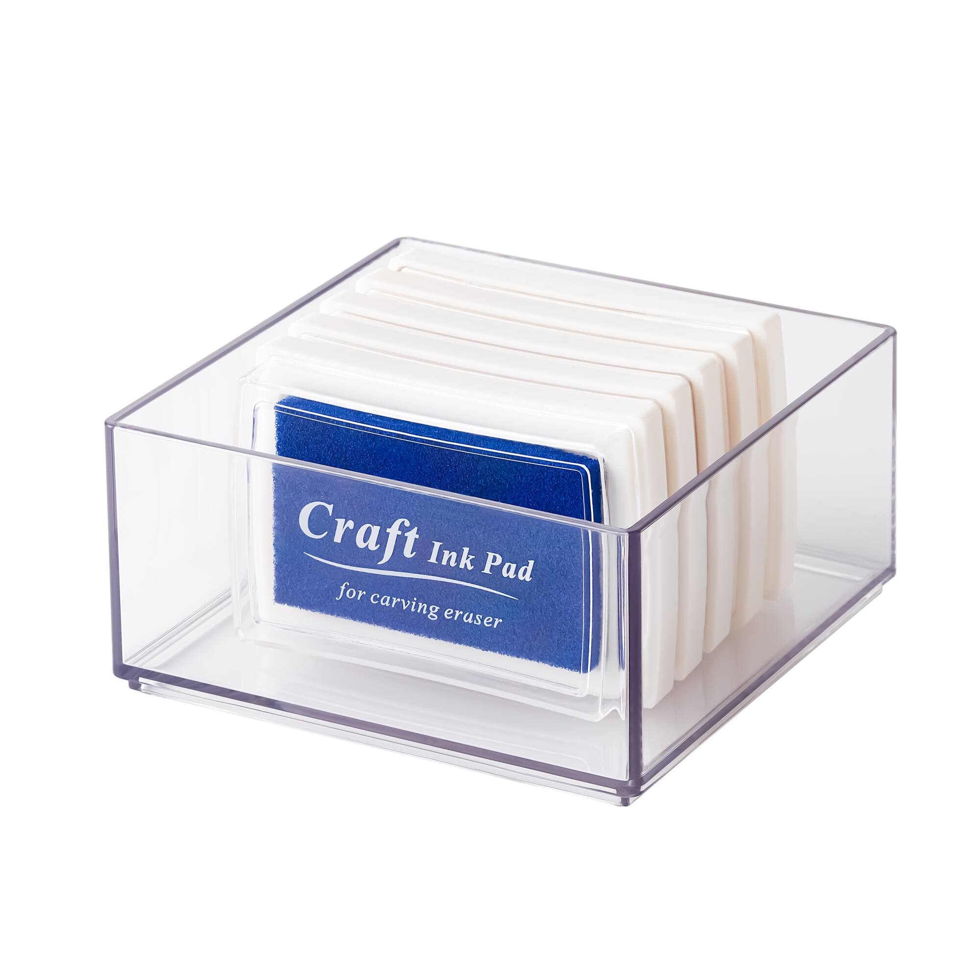 4" x 4" Clear Stacking Storage Tray by Simply Tidy™